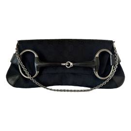 Gucci Horsebit 1955 Chain Segeltuch Handtaschen von Gucci