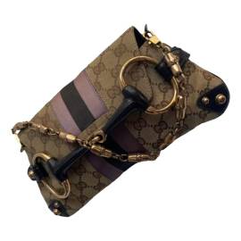 Gucci Horsebit 1955 Chain Segeltuch Handtaschen von Gucci