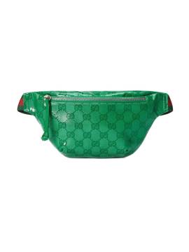 Gucci Kids Gürteltasche aus GG-Canvas - Grün von Gucci