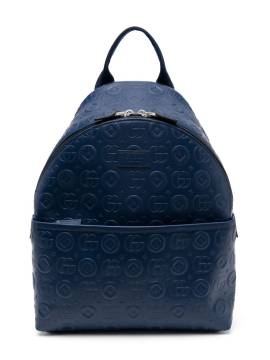 Gucci Kids Rucksack mit Logo-Prägung - Blau von Gucci