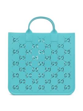 Gucci Kids Shopper mit GG-Cut-Outs - Blau von Gucci