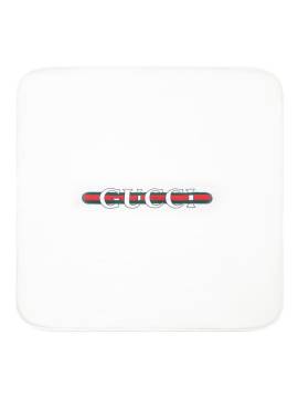 Gucci Kids logo-print blanket - Weiß von Gucci