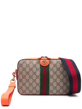 Gucci Kleine Ophidia GG Kuriertasche - Braun von Gucci