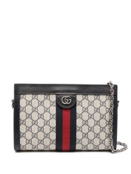 Gucci Kleine Ophidia Schultertasche - Blau von Gucci