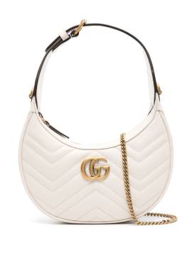 Gucci Mini GG Marmont Schultertasche - Nude von Gucci