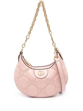 Gucci Mini Schultertasche aus GG Matelasse - Rosa von Gucci