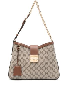 Gucci Mittelgroße Padlock GG Schultertasche - Nude von Gucci