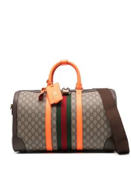 Gucci Mittelgroße Savoy Reisetasche - Braun von Gucci