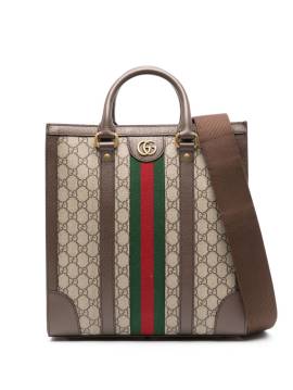 Gucci Mittelgroßer Ophidia Shopper - Braun von Gucci