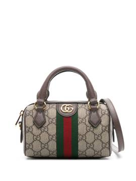 Gucci Ophidia Mini-Tasche aus GG Supreme - Braun von Gucci