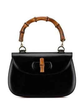 Gucci Pre-Owned 2000-2015 Bamboo Night Satchel-Tasche - Schwarz von Gucci