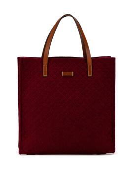 Gucci Pre-Owned 2000-2015 Diamante Felt Tote Bag - Rot von Gucci