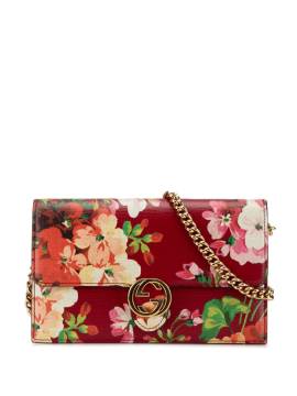 Gucci Pre-Owned 2000-2015 GG Blooms Umhängetasche aus Leder - Rot von Gucci