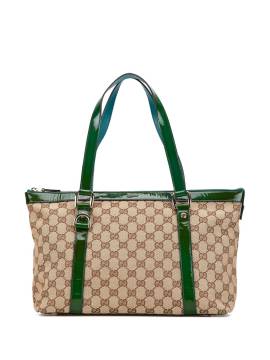 Gucci Pre-Owned 2000-2015 GG Canvas Abbey D Ring tote bag - Braun von Gucci