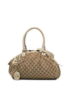 Gucci Pre-Owned 2000-2015 Sukey Satchel-Tasche aus GG Canvas - Braun von Gucci