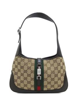 Gucci Pre-Owned 2000-2015 GG Canvas Web Jackie shoulder bag - Braun von Gucci