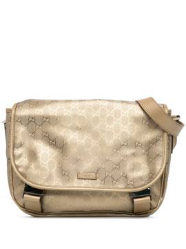 Gucci Pre-Owned 2000-2015 GG Imprime Umhängetasche - Gold von Gucci