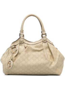 Gucci Pre-Owned 2000-2015 Guccissima Sukey Shopper - Weiß von Gucci