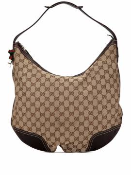 Gucci Pre-Owned 2000-2015 große GG Canvas Princy Hobo-Tasche - Braun von Gucci