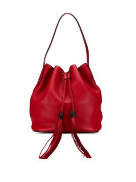 Gucci Pre-Owned 2000-2015 Leather Lady Tassel Beuteltasche - Rot von Gucci