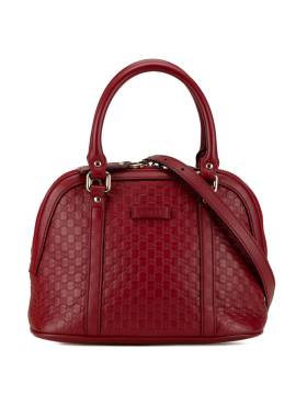 Gucci Pre-Owned 2000-2015 mini Microguccissima Dome Satchel-Tasche - Rot von Gucci