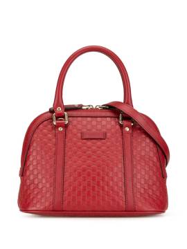 Gucci Pre-Owned 2000-2015 mini Microguccissima Dome Satchel-Tasche - Rot von Gucci