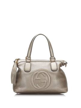 Gucci Pre-Owned 2000-2015 Soho Working satchel - Silber von Gucci