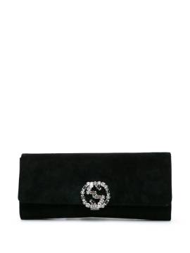 Gucci Pre-Owned 2000-2015 Broadway Clutch aus Wildleder - Schwarz von Gucci