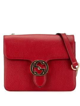 Gucci Pre-Owned 2000-2015 kleine Dollar Umhängetasche - Rot von Gucci