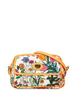 Gucci Pre-Owned 2000-2015 kleine Flora Umhängetasche - Orange von Gucci