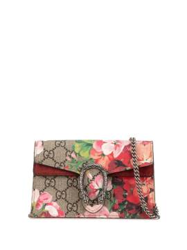 Gucci Pre-Owned 2000-2015 super mini GG Supreme Blooms Dionysus Umhängetasche - Braun von Gucci