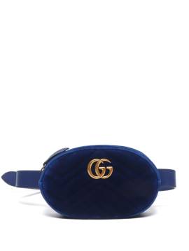 Gucci Pre-Owned 2016-2020s GG Marmont Gürteltasche - Blau von Gucci