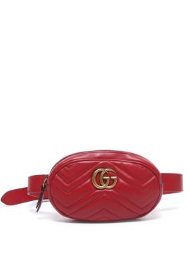 Gucci Pre-Owned 2016-2020s GG Marmont Gürteltasche - Rot von Gucci