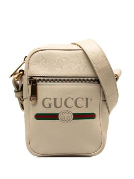 Gucci Pre-Owned 2016-2023 Gucci Logo Umhängetasche - Weiß von Gucci