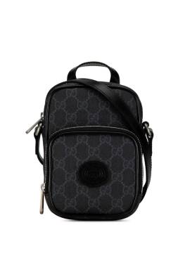 Gucci Pre-Owned 2016-2023 mini GG Supreme Umhängetasche mit GG - Grau von Gucci