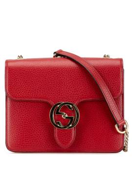 Gucci Pre-Owned 2016-2023 kleine Dollar GG Umhängetasche - Rot von Gucci