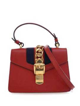 Gucci Pre-Owned 2016-2023 mini Sylvie Satchel-Tasche - Rot von Gucci