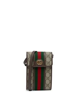 Gucci Pre-Owned 2016-heute mini GG Supreme Web Ophidia Umhängetasche - Braun von Gucci