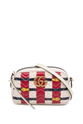 Gucci Pre-Owned 2016-present Pre-Owned Gucci Small GG Marmont Matelasse Trompe L'Oeil crossbody bag - Mehrfarbig von Gucci