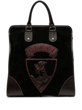 Gucci Pre-Owned Shopper mit Wappen-Patch - Schwarz von Gucci