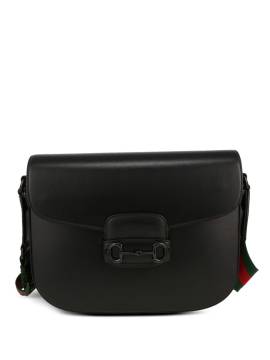 Gucci Pre-Owned Große 1955 Horsebit Schultertasche - Schwarz von Gucci