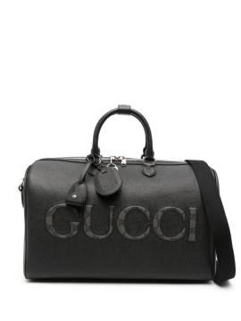 Gucci Reisetasche mit Logo-Prägung - Schwarz von Gucci