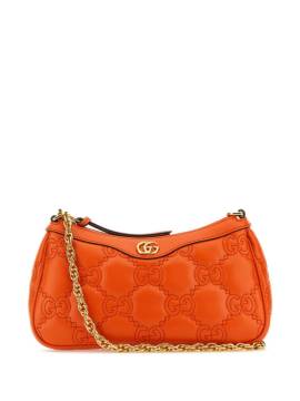 Gucci Schultertasche aus Matelassé-Leder mit GG - Orange von Gucci