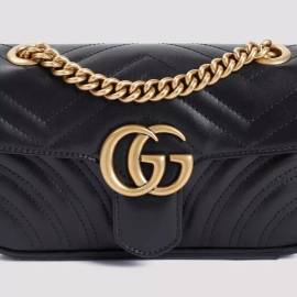 Gucci Shopper - Gg Marmont Matelassé Bag - Gr. unisize - in Schwarz - für Damen von Gucci