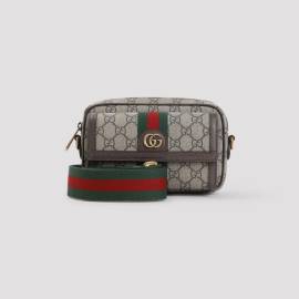 Gucci Shopper - Gg Supreme Mini Bag - Gr. unisize - in Braun - für Damen von Gucci