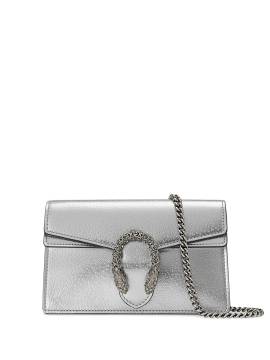 Gucci Supermini Dionysus Schultertasche - Silber von Gucci