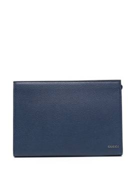 Gucci Clutch mit Logo - Blau von Gucci