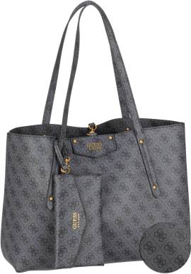 Guess Eco Brenton Logo Tote  in Grau (13.1 Liter), Handtasche von Guess