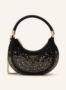 Guess Handtasche Zalina Small Mit Schmucksteinen schwarz von Guess