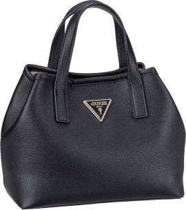 Guess Latona Mini Tote  in Schwarz (4.6 Liter), Handtasche von Guess